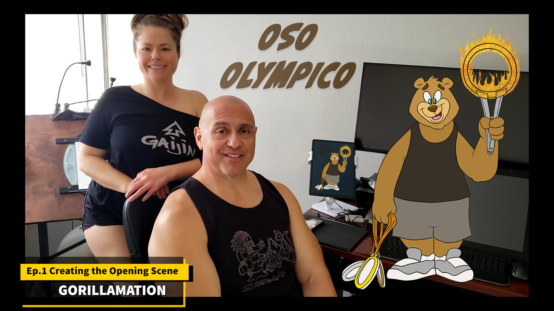 GORILLAmation- An Animation Journey "Creating OSO Olympico"